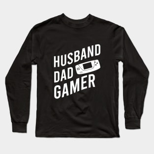 Husband dad gamer Long Sleeve T-Shirt